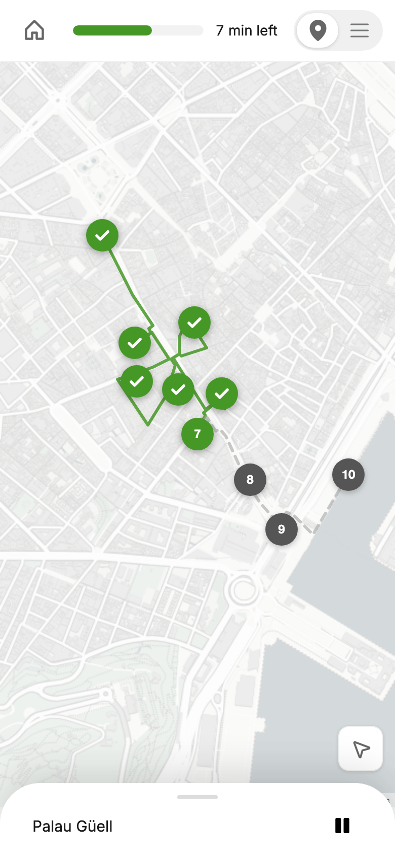 Interactive map